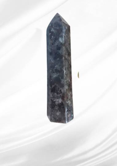 Ruby Mica and Granite Crystal Point B